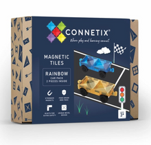 Load image into Gallery viewer, Connetix Rainbow Car Pack - 2 Pieces