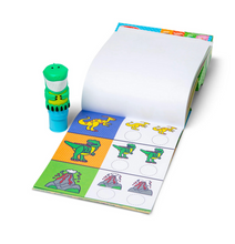 Load image into Gallery viewer, Melissa & Doug On The Go - Sticker WOW! Dinosaur