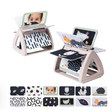 Load image into Gallery viewer, Taf Toys Black & White Spinning Book