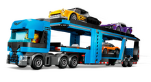 Load image into Gallery viewer, Lego City Car Transporter Truck with Sports Cars 60408
