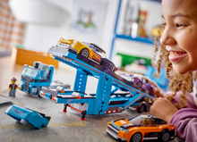 Load image into Gallery viewer, Lego City Car Transporter Truck with Sports Cars 60408