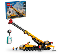 Load image into Gallery viewer, Lego City Yellow Mobile Construction Crane 60409