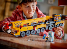 Load image into Gallery viewer, Lego City Yellow Mobile Construction Crane 60409