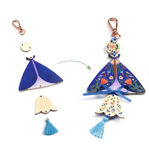 Load image into Gallery viewer, Djeco Do It Yourself Butterfly Bag Charms