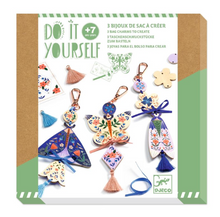 Load image into Gallery viewer, Djeco Do It Yourself Butterfly Bag Charms