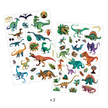 Load image into Gallery viewer, Djeco Dino Club Temporary Tattoos