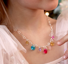 Load image into Gallery viewer, Lauren Hinkley Glitter & Magic Hearts Necklace