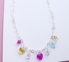 Load image into Gallery viewer, Lauren Hinkley Glitter & Magic Hearts Necklace
