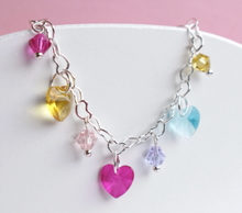 Load image into Gallery viewer, Lauren Hinkley Glitter & Magic Hearts Necklace