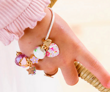 Load image into Gallery viewer, Lauren Hinkley Petite Fleur Violet Charm Bracelet