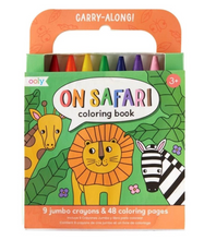 Load image into Gallery viewer, Ooly Carry Along Colouring Book On Safari