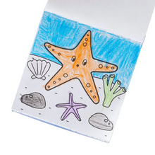 Load image into Gallery viewer, Ooly Carry Along Colouring Book Sea Life