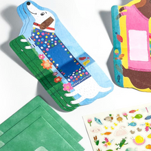 Load image into Gallery viewer, Ooly Notecard & Sticker Set Pups