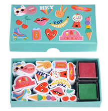 Load image into Gallery viewer, Rex London Top Banana Mini Stamp Set