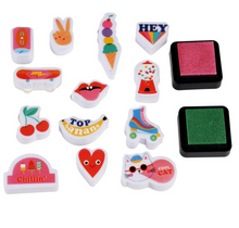 Load image into Gallery viewer, Rex London Top Banana Mini Stamp Set