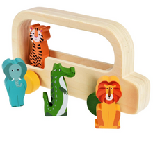 Load image into Gallery viewer, Rex London Wooden Toy Bus