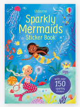 Load image into Gallery viewer, Usborne Sparkly Mermaid Sticker Book