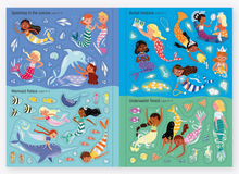 Load image into Gallery viewer, Usborne Sparkly Mermaid Sticker Book