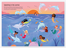 Load image into Gallery viewer, Usborne Sparkly Mermaid Sticker Book