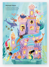 Load image into Gallery viewer, Usborne Sparkly Mermaid Sticker Book