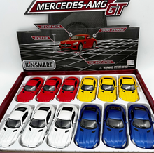 Load image into Gallery viewer, Kinsmart Pull Back Friction Die Cast Mercedes AMG GT