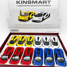 Load image into Gallery viewer, Kinsmart Pull Back Friction Die Cast Lamborghini Countach