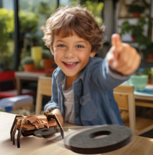 Load image into Gallery viewer, 4M - KidzRobotix - Disc Launcher Spider Bot