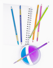 Load image into Gallery viewer, Colourbrush Watercolour Pencil with Paintbrush Pastel