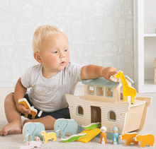 Load image into Gallery viewer, Bigjigs Wooden Noah's Ark