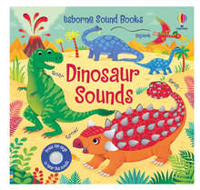 Load image into Gallery viewer, Usborne Sound Book Dinosaur Sounds