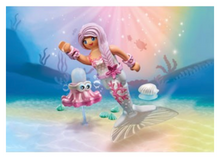 Load image into Gallery viewer, Playmobil Mermaid with Water Spray Octopus 71477