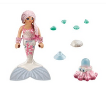 Load image into Gallery viewer, Playmobil Mermaid with Water Spray Octopus 71477