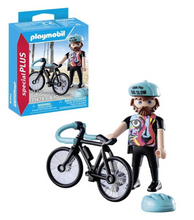 Load image into Gallery viewer, Playmobil Road Cyclist Paul 71478