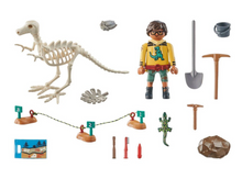 Load image into Gallery viewer, Playmobil Archaeological Dig with Dinosaur Skeleton 71527