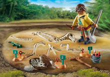 Load image into Gallery viewer, Playmobil Archaeological Dig with Dinosaur Skeleton 71527