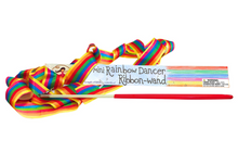 Load image into Gallery viewer, Mini Rainbow Dancer Ribbon Wand