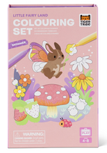 Load image into Gallery viewer, Tiger Tribe Shimmer Colouring Set Little Fairy Land