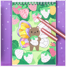 Load image into Gallery viewer, Tiger Tribe Shimmer Colouring Set Little Fairy Land