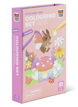 Load image into Gallery viewer, Tiger Tribe Shimmer Colouring Set Little Fairy Land