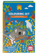 Load image into Gallery viewer, Tiger Tribe Colouring Set Aussie Animals