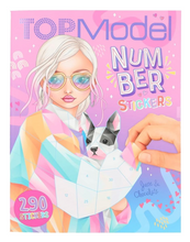 Load image into Gallery viewer, Top Model Sticker By Number