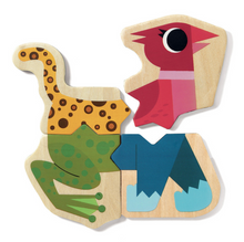 Load image into Gallery viewer, Djeco Wooden Magnet Set Mixanimo