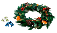 Load image into Gallery viewer, Lego Icons Christmas Wreath 10340