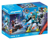 Load image into Gallery viewer, Playmobil Robot Vs Glider 71578