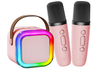 Load image into Gallery viewer, Karaoke Speaker & 2 Microphones