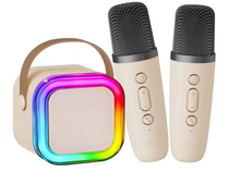 Load image into Gallery viewer, Karaoke Speaker & 2 Microphones