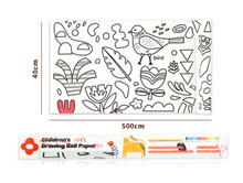 Load image into Gallery viewer, Flower Monaco Colouring Roll
