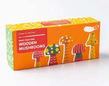 Load image into Gallery viewer, Journey of Something Paint Your Own Wooden Mushrooms