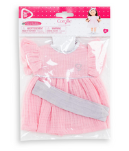 Load image into Gallery viewer, Corolle Pink Dress & Headband 36cm/14"