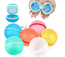 Load image into Gallery viewer, Self Sealing Water Splash Balls - Reusable Water Bombs 6 Pack